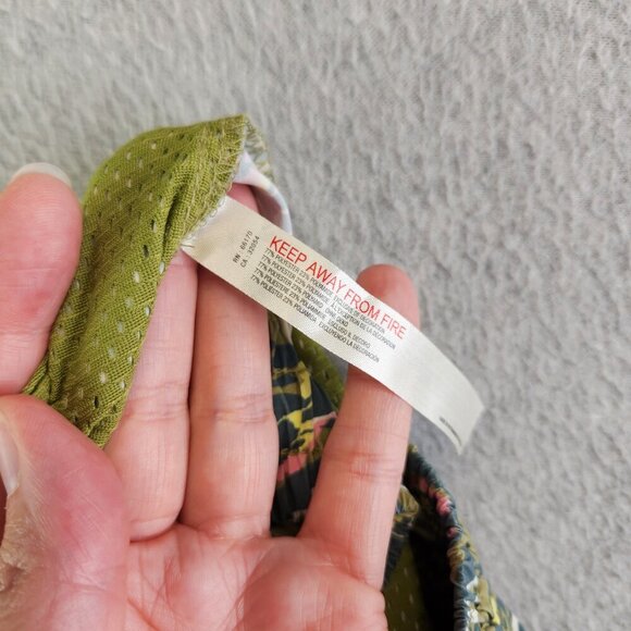 Free People Pants Womens XS Green Zebra Zephyr Balloon FP Movement Hi Rise - Picture 7 of 12